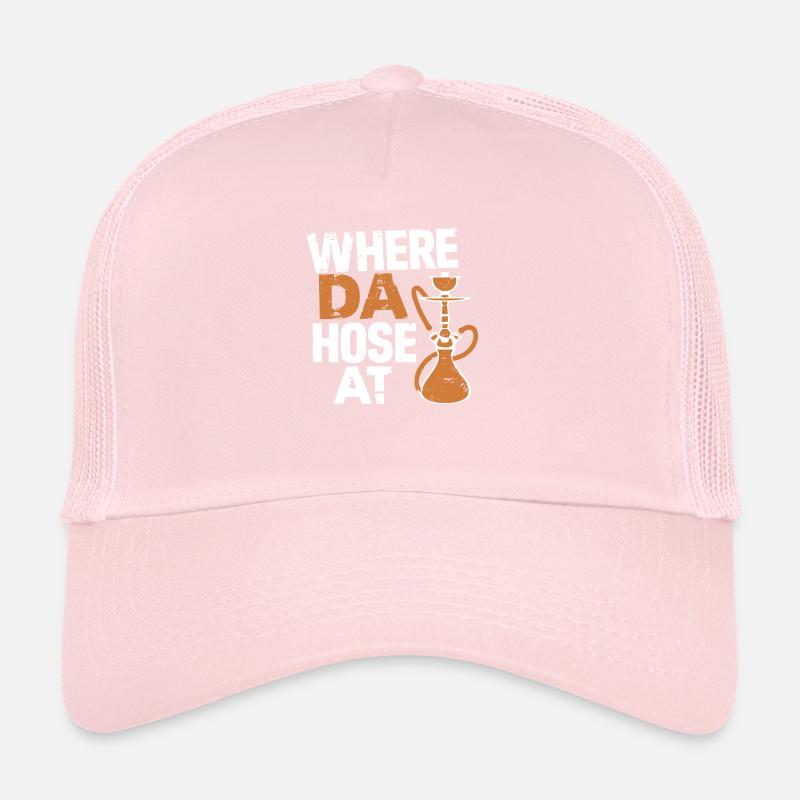 Design décontracté du narguilé Casquette trucker 