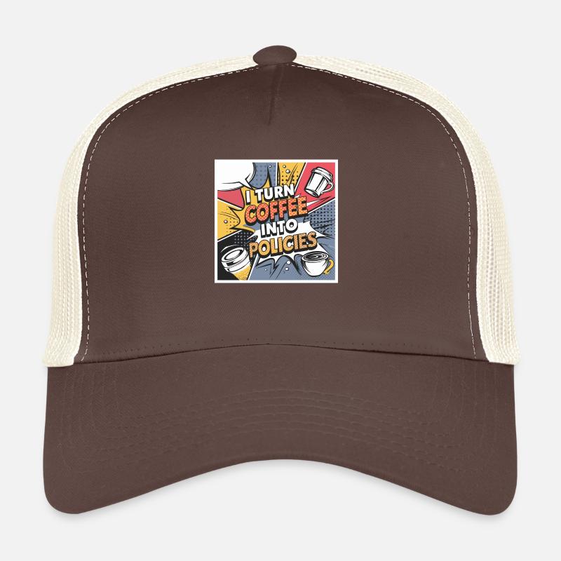 Für Versicherungsprofis, die Kaffee lieben Trucker Cap