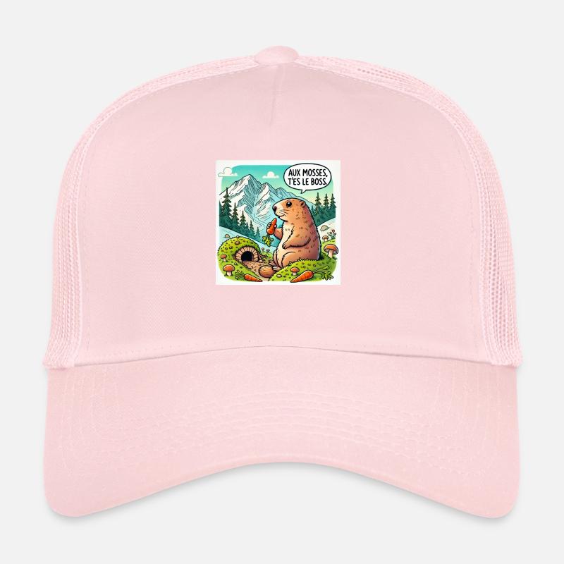 Marmotte des Mosses Casquette trucker 