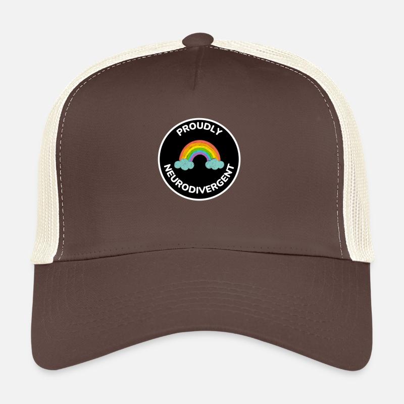 Neurodivergent ADHS Sticker Trucker Cap