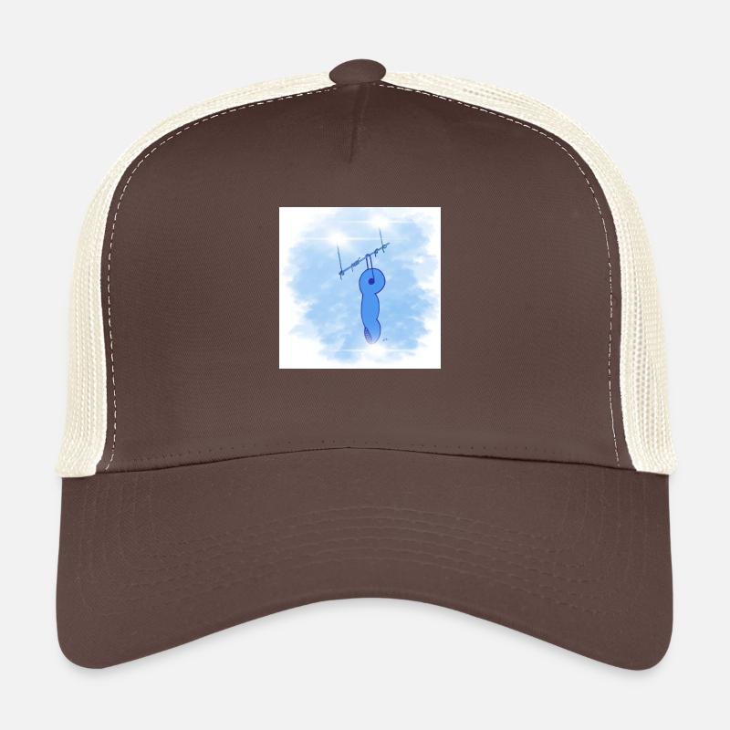 Celestial Finger - Trucker Cap - brown/beige