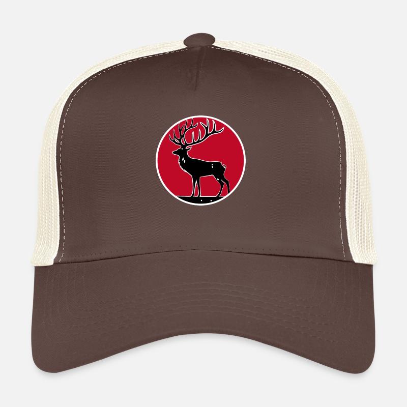 Blattschuß - Trucker Cap - Braun/Beige