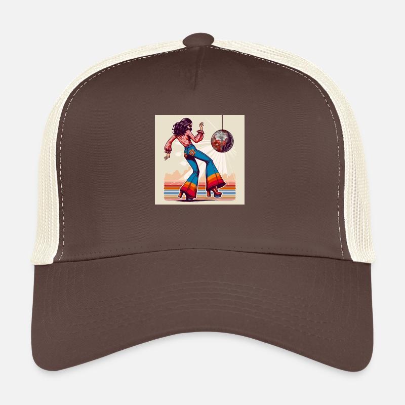 Retro Disco Trucker Cap