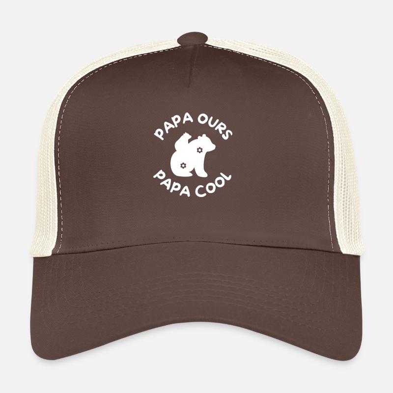 Papa Ours papa cool 2 Casquette trucker 