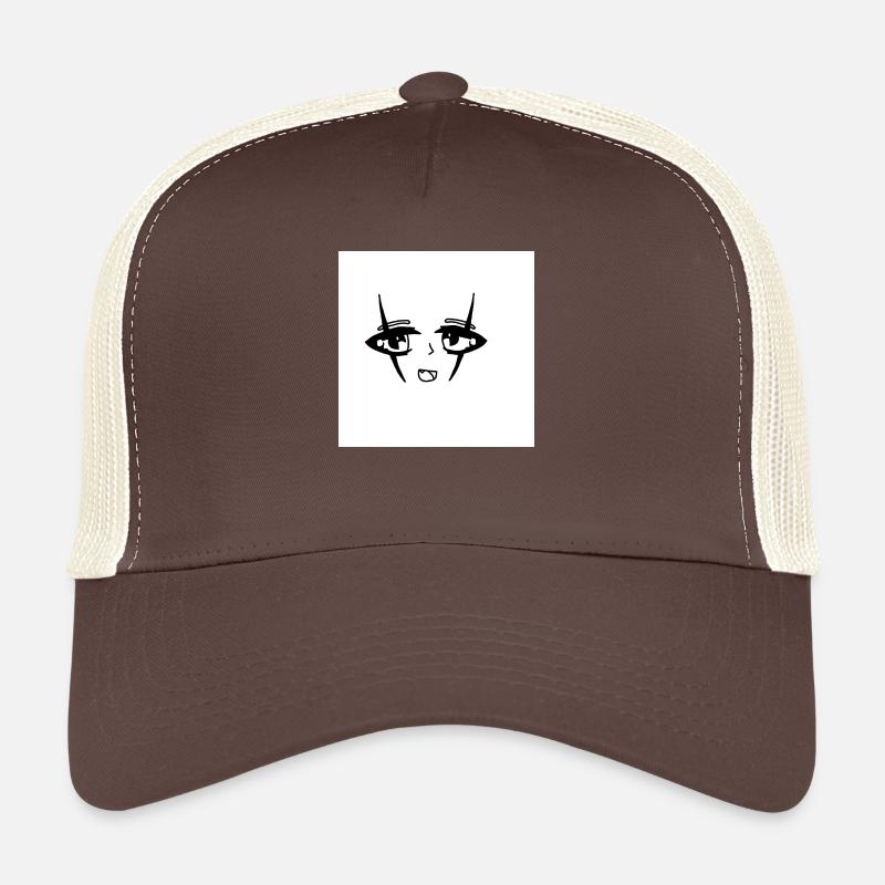 Face - Trucker Cap - brown/beige