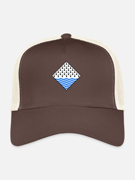 Morbihan - Trucker Cap - brown/beige - Front