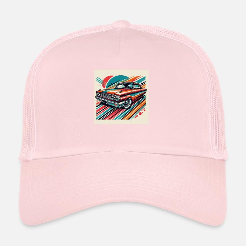 Retro classic car Trucker Cap