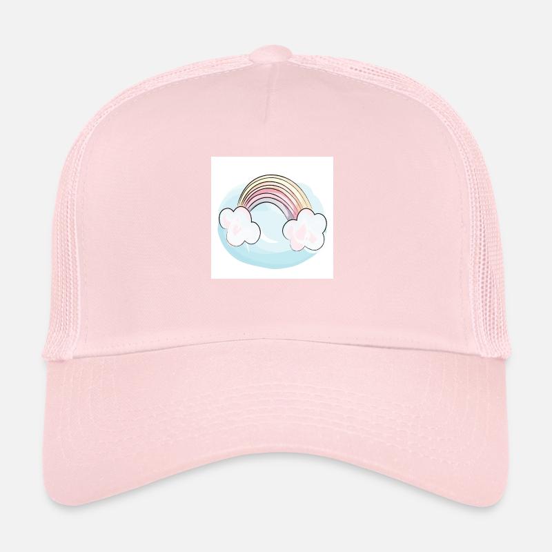 Arc-en-ciel Casquette trucker 