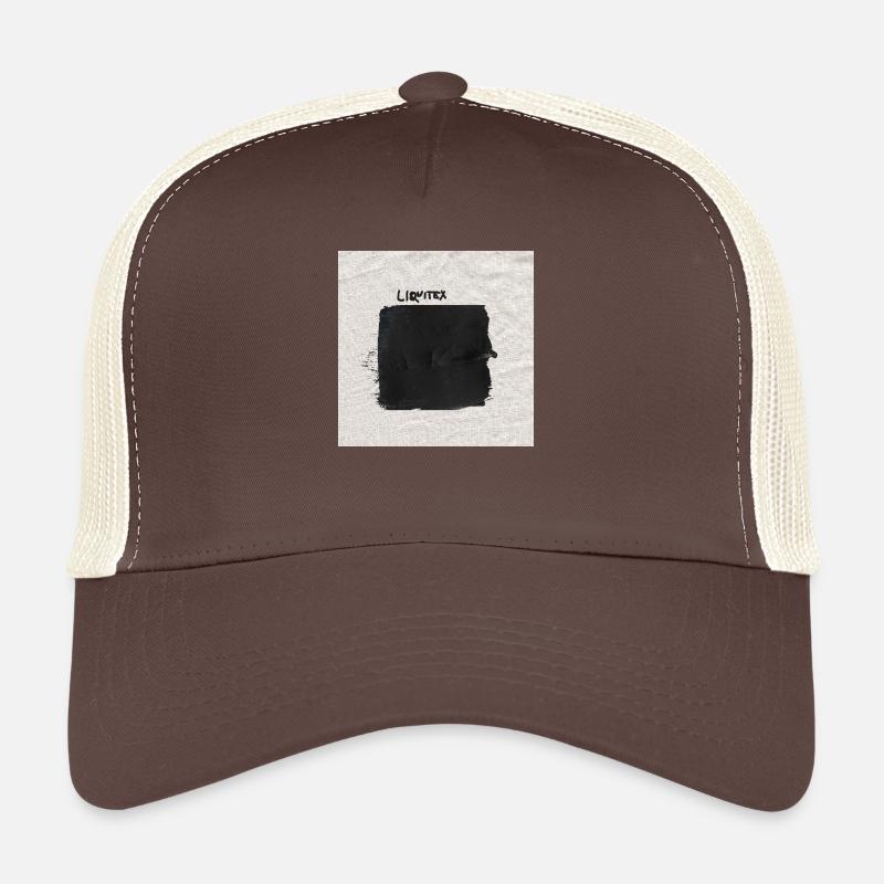 L’imprimé Liquitex de Byella Casquette trucker 