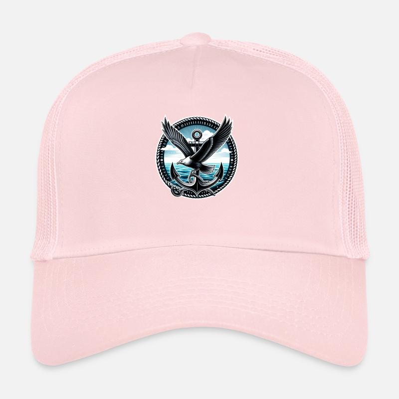 Möwe mit Anker Trucker Cap