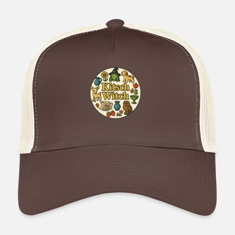 Sorcière kitsch Casquette trucker 