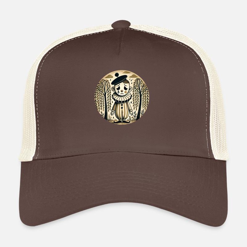 Trauriger Clown Trucker Cap