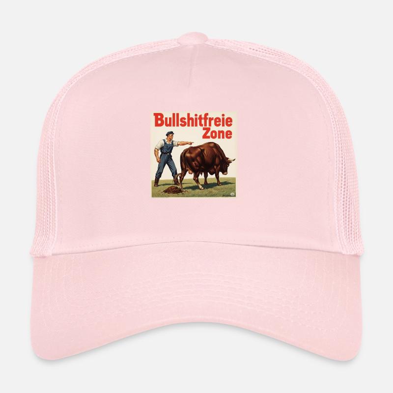 -free zone Trucker Cap