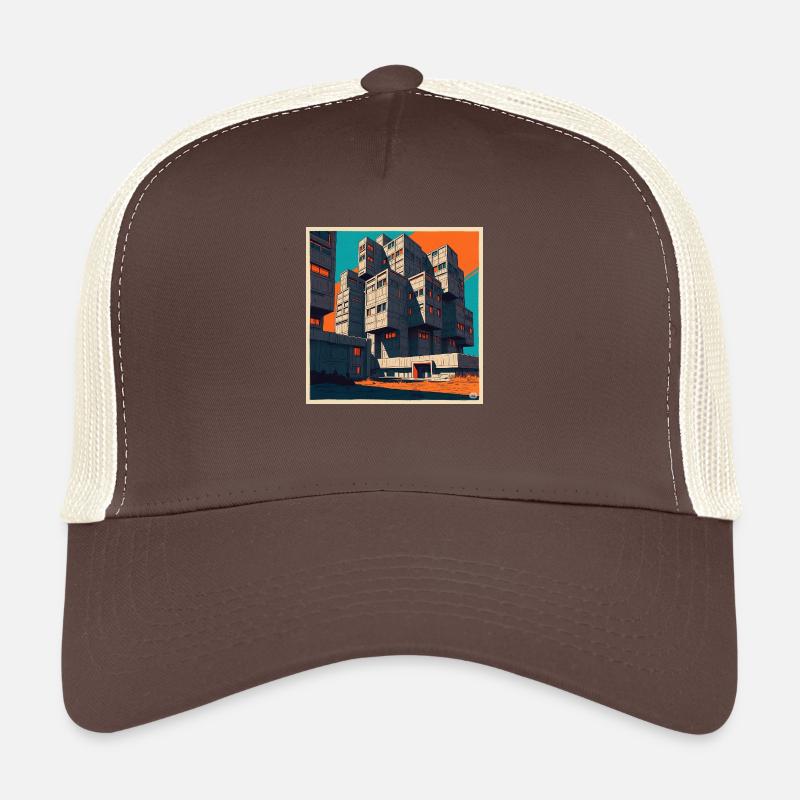 1751641128033 - Trucker Cap - brown/beige