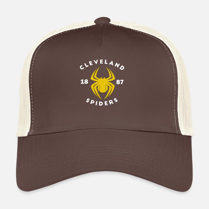 Vintage Cleveland Spiders Baseball Casquette trucker 