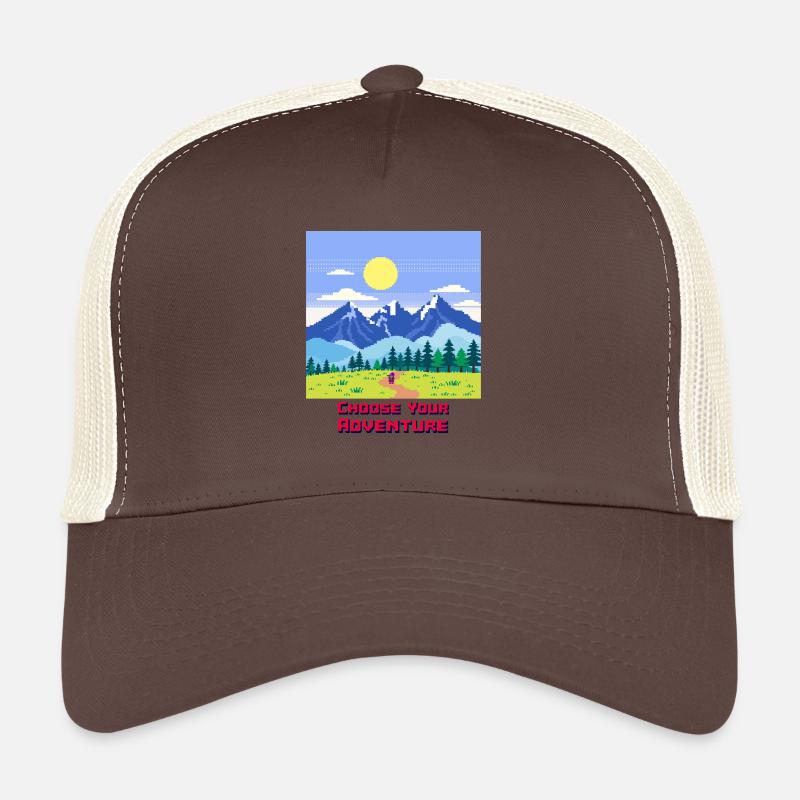 Aventure de jeu rétro Casquette trucker 