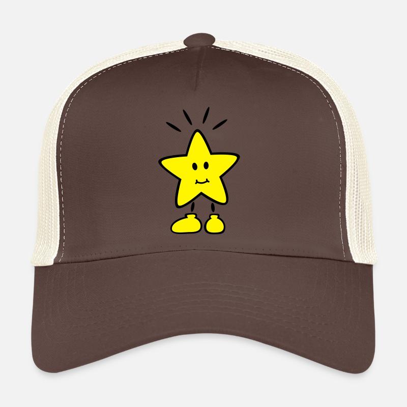 sweet star - Trucker Cap - brown/beige