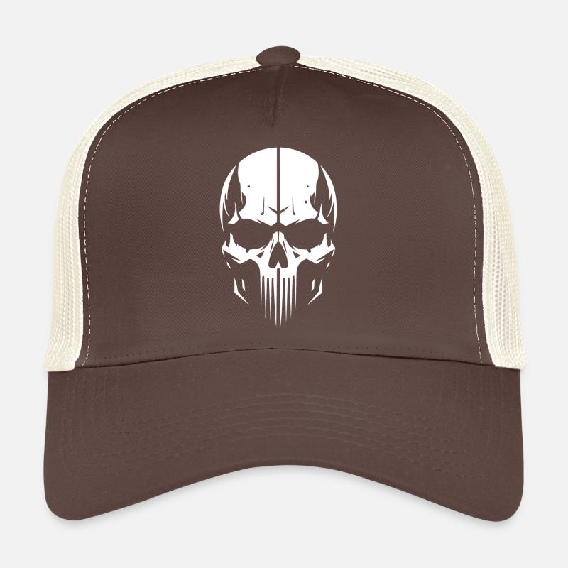 skull2w Trucker Cap