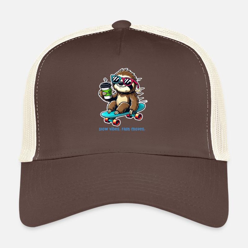 Faultier Skateboard Trucker Cap