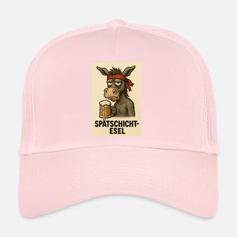 Late shift donkey Trucker Cap