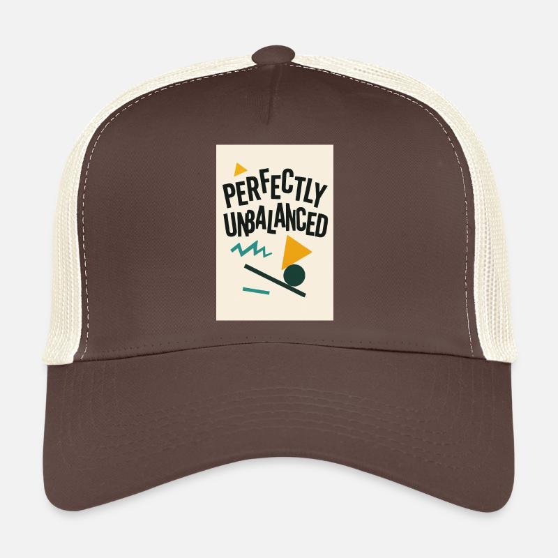 perfekt unausgeglichen Trucker Cap