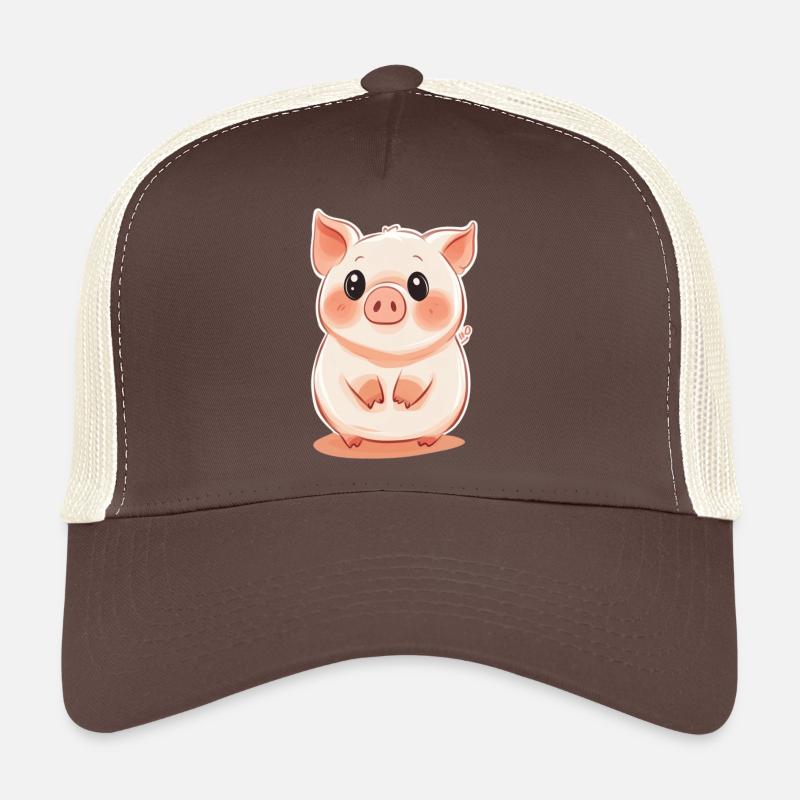 Schwein Ferkel Trucker Cap
