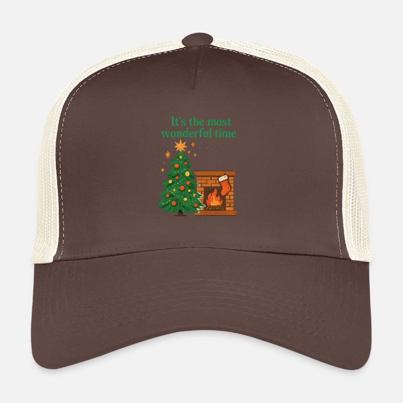 Arbre de Noël Arbre de Noël - temps des prodiges Casquette trucker 
