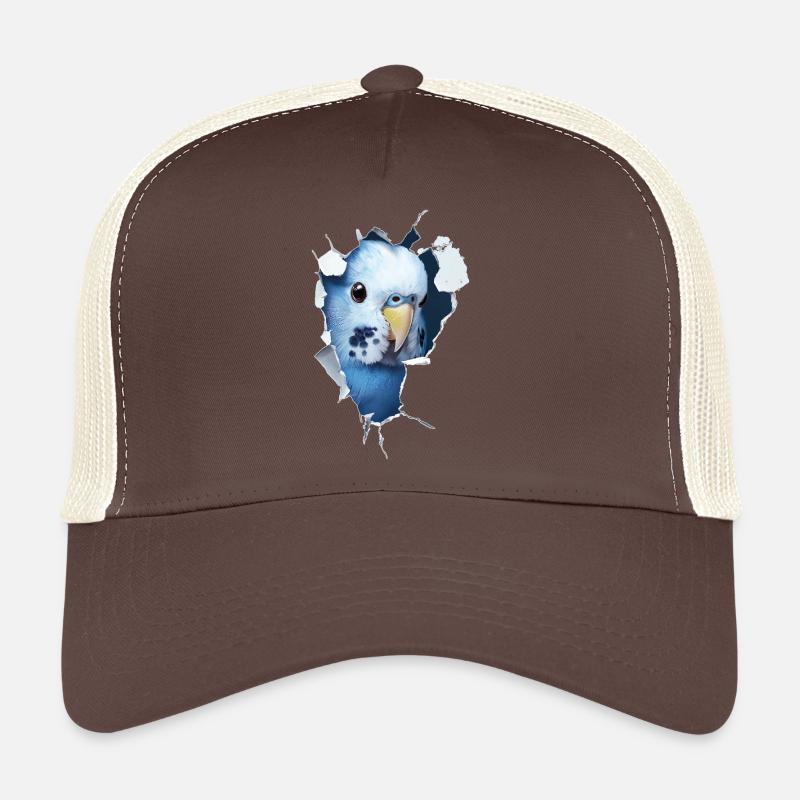 Perruche ondulée Casquette trucker 