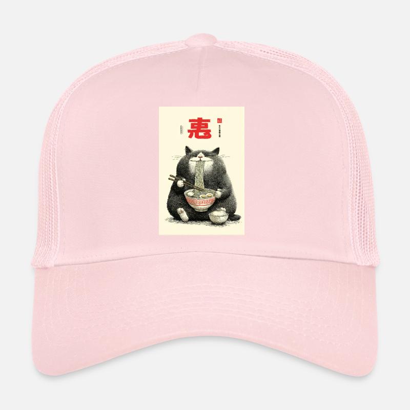 Fortune Cat Noodle Feast Trucker Cap