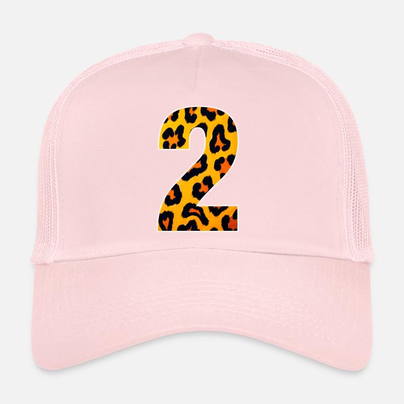 Imprimé animal néon léopard Casquette trucker 