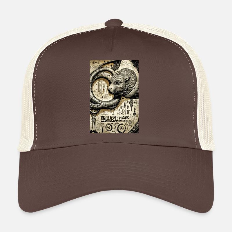 Patch 11 - Trucker Cap - Braun/Beige