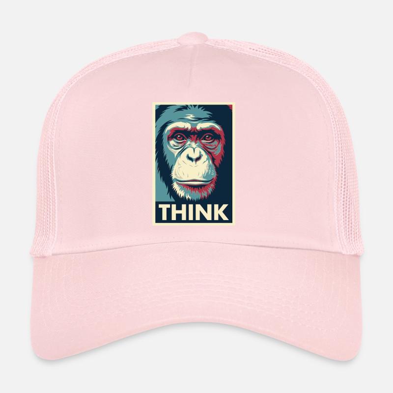 Affiche pop art Monkey Thinking Casquette trucker 