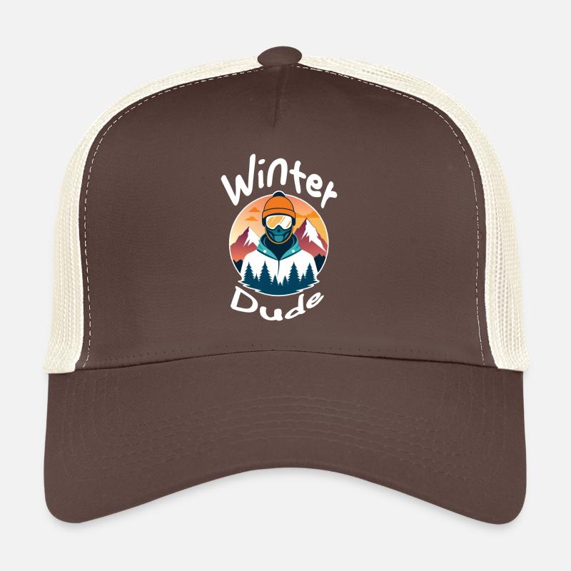 Winter Dude - Trucker Cap - Braun/Beige