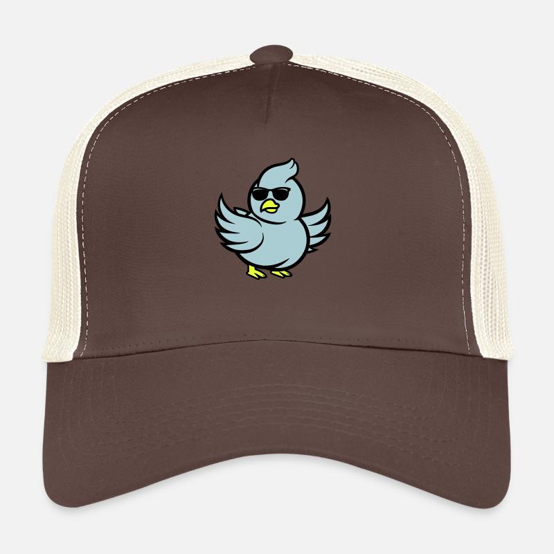 Deaf Comic Sunglasses Trucker Cap