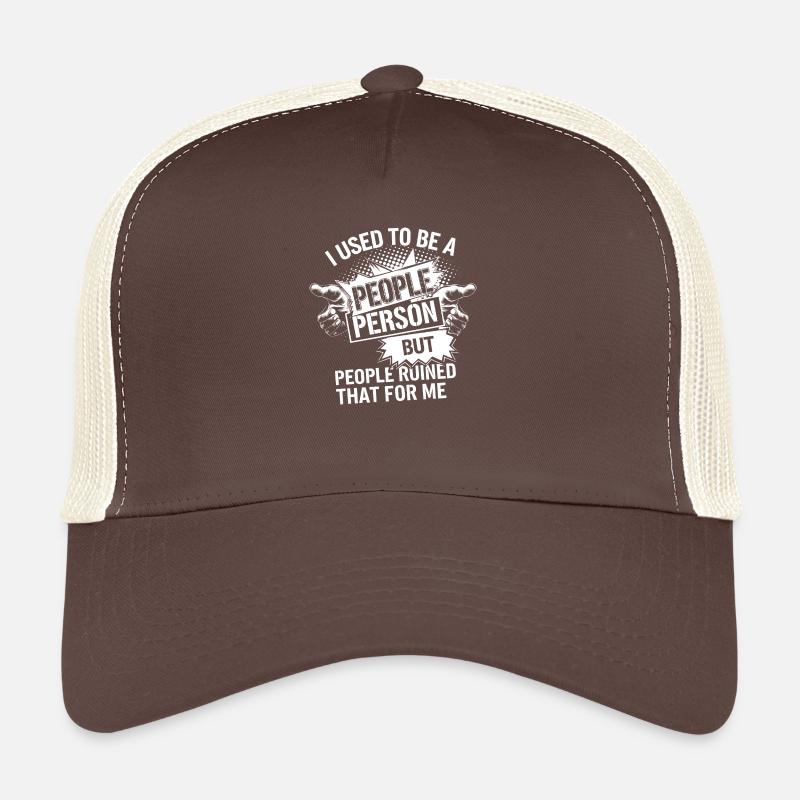 Dry humor for peace lovers Trucker Cap