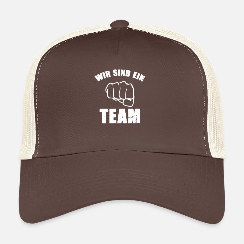 wir sind ein team Trucker Cap