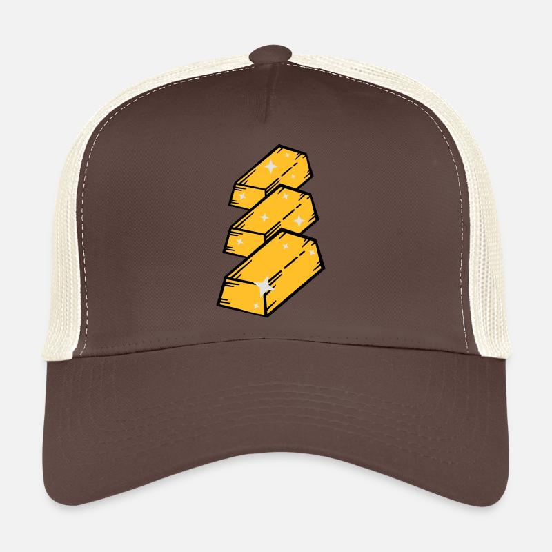 gold_po3 Casquette trucker 