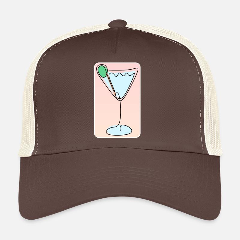 COCKTAIL Drinks Drink Trucker Cap
