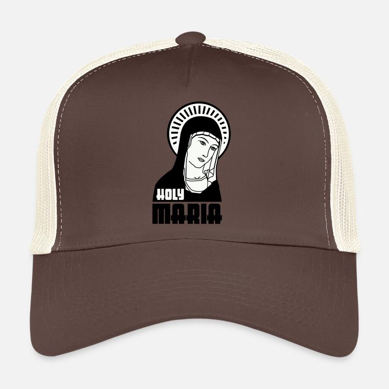 Holy Mary Trucker Cap