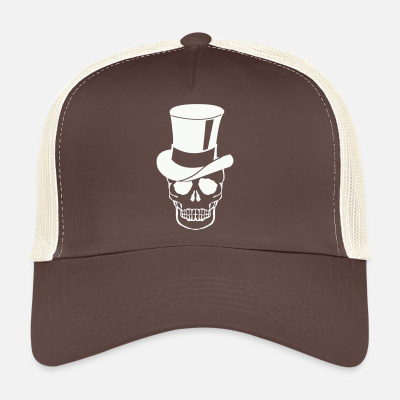 Cylindre de crâne Casquette trucker 