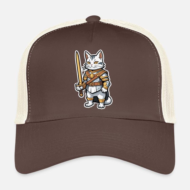 Bande dessinée Cat Knight Casquette trucker 