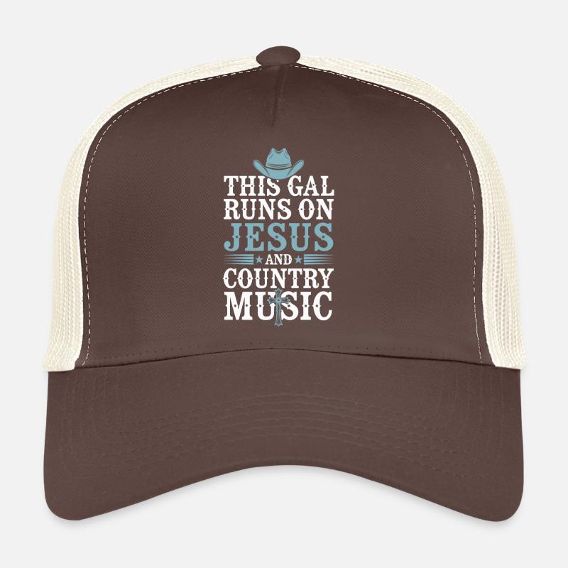 Glaube trifft Country-Style Trucker Cap