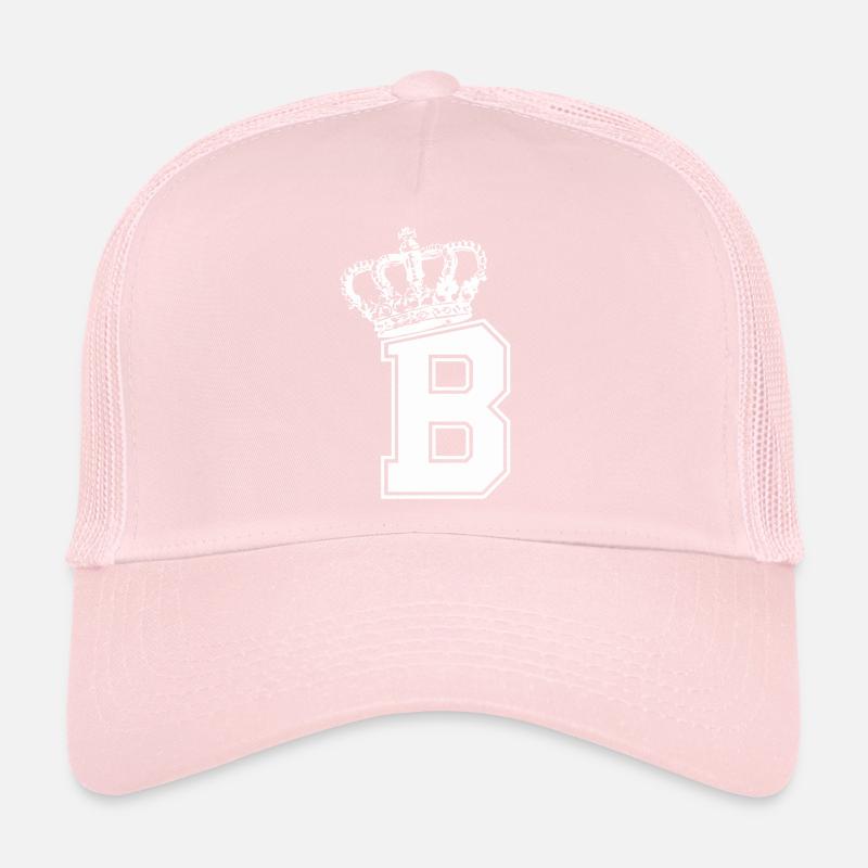 Lettre B King Casquette trucker 