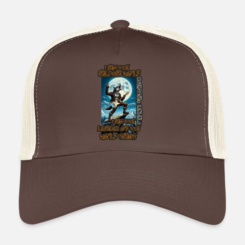 Alpha Wolf Trucker Cap