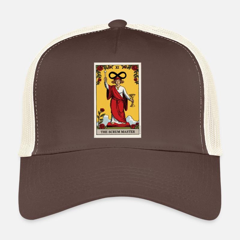 The Infinity Tarot Scrum Master Design Trucker Cap