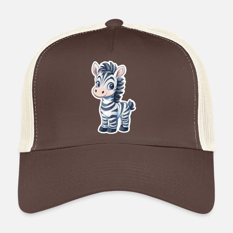 Zebra Trucker Cap