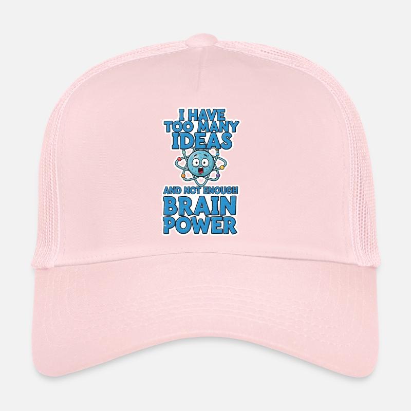 Brain Power Comic Shirt Gift Trucker Cap