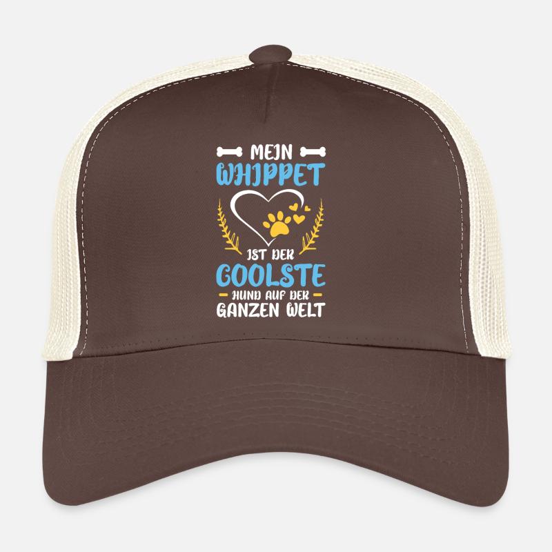Mon whip : Le chien le plus cool du monde Casquette trucker 