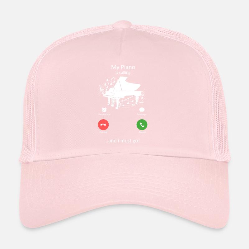 Meine Klavierroutine Perfekte Tages-Musik-Checkliste Trucker Cap