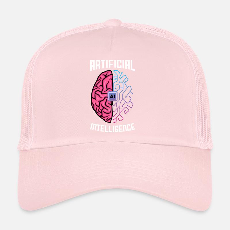 Conception technologique du cerveau en intelligence artificielle Casquette trucker 